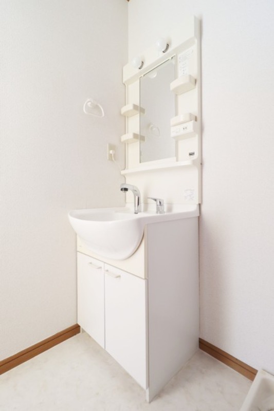 洗面設備　図面と現状に相違がある場合には現状を優先