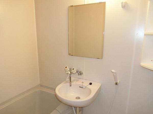 洗面設備　洗面台付き！