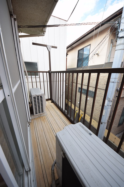 バルコニー　～外干し楽々～