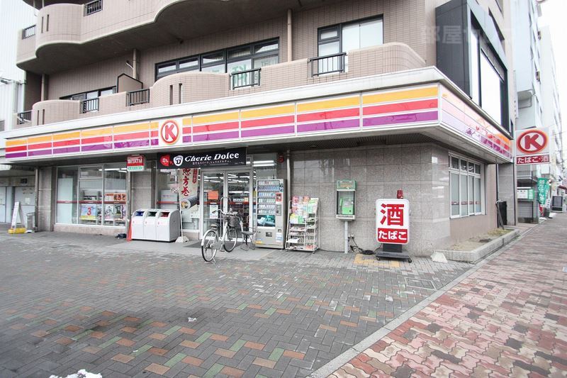コンビニ　サークルＫ 栄生駅前店（コンビニ）まで140m