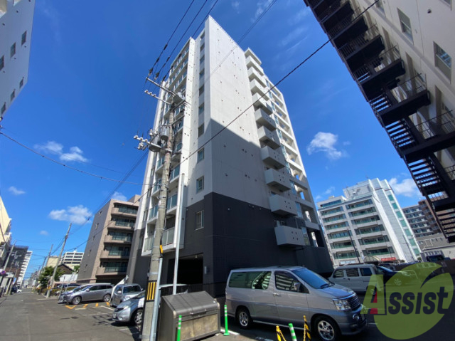 建物外観　札幌市中央区北５条西「レジディア桑園」