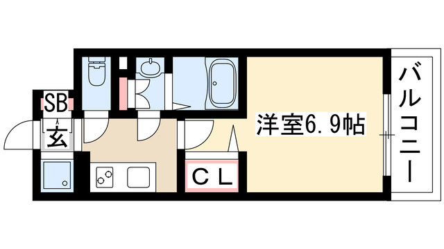N.S.ZEAL 大曽根の間取り写真