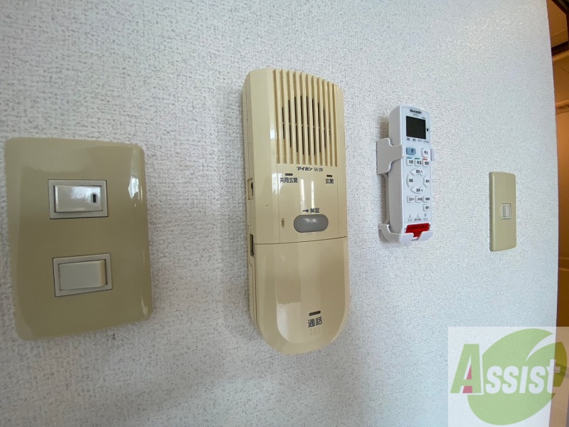 セキュリティ　インターホンは通話ができるので急な訪問があっても安心です