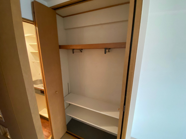 収納　収納のためのスペースです