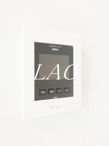 セキュリティ　モニター付インターホンです。