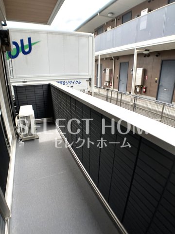 バルコニー　広々としたバルコニーです 同型タイプ