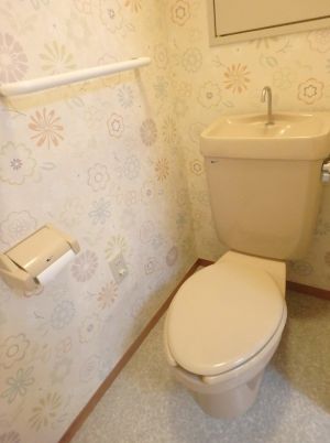 トイレ　トイレもきれいです