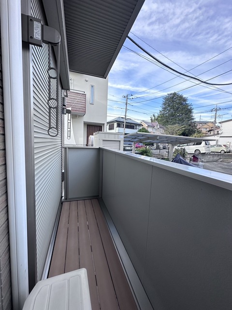 バルコニー　別部屋参考写真です