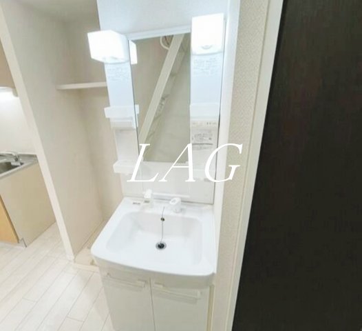 洗面設備　洗面台です。