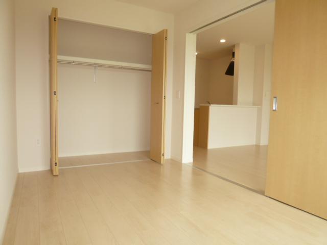 収納　クローゼットがある洋間です。