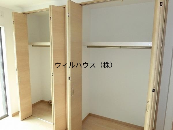 収納　たっぷり収納できるクローゼット！