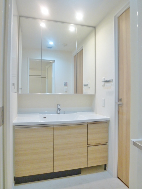 洗面設備　室内写真は５０５号室です。