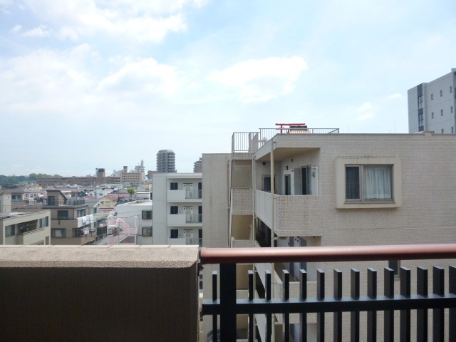 眺望　室内写真は５０５号室です。