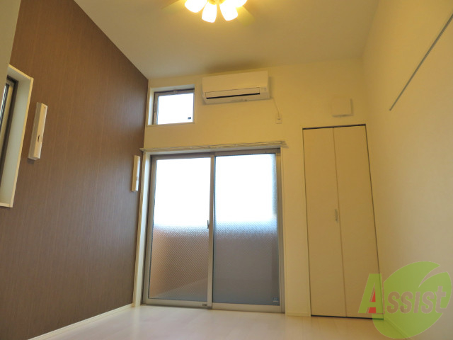 収納　クローゼットがありました。お洋服や荷物はここへ