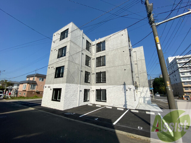 建物外観　札幌市西区宮の沢２条「ベルコート宮の沢」