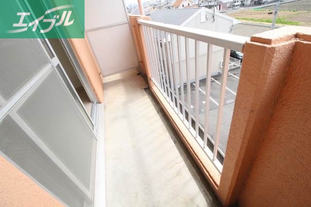 バルコニー　同タイプのお部屋の写真です