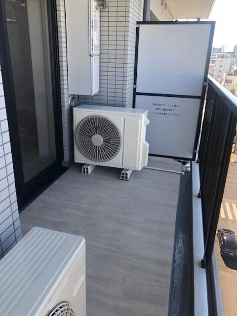 バルコニー　落ち着いた時間を過ごせるバルコニーです