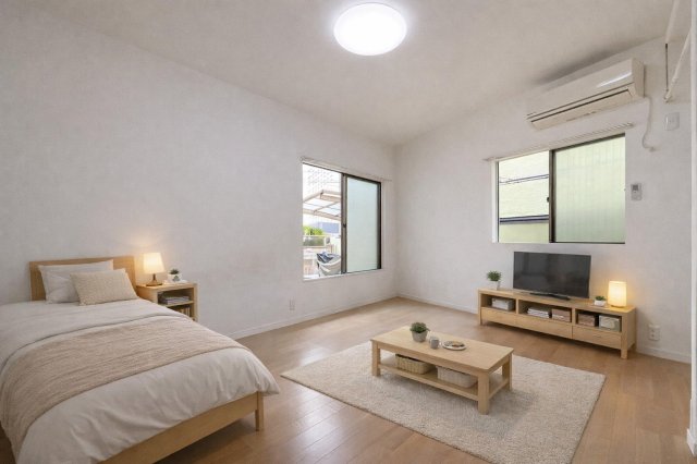 居室・リビング　家具配置イメージ画像です