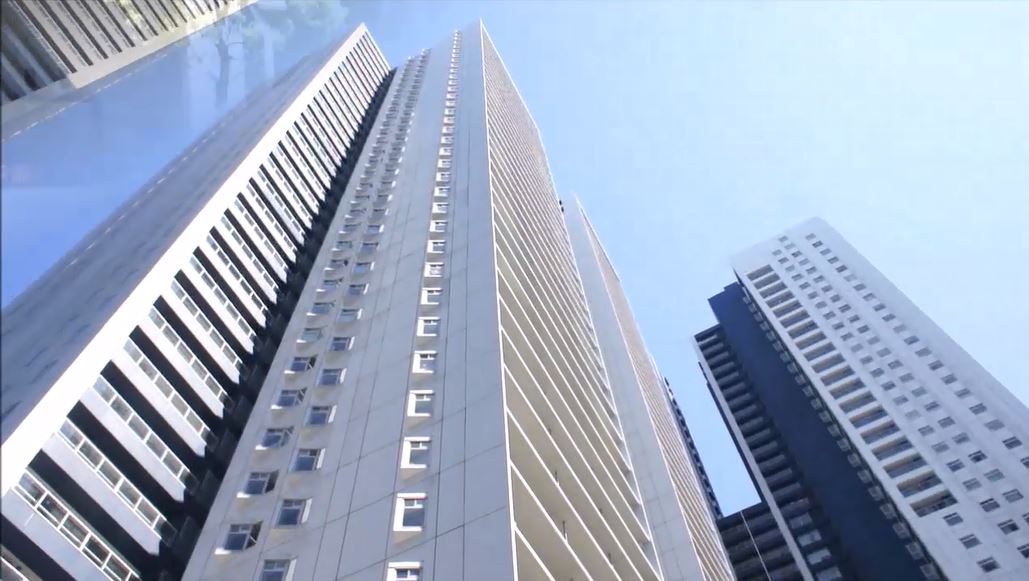 建物外観　2005年竣工 ワールドシティタワーズアクアタワー：外観