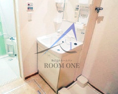 洗面設備　洗面台です。