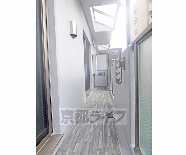 バルコニー　日当たり良好。