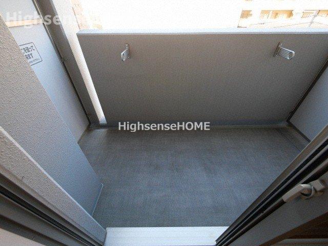 バルコニー　広々としたバルコニーです