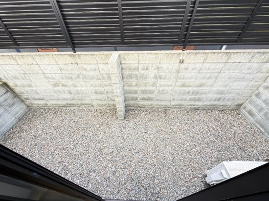 バルコニー　南西向き