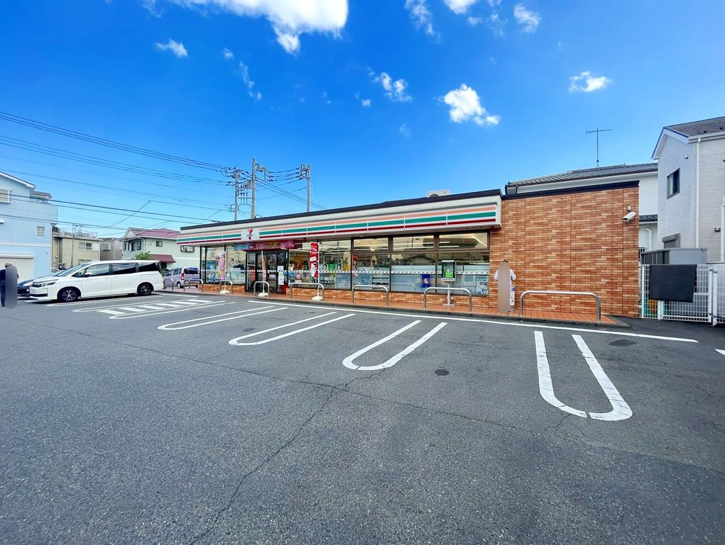 コンビニ　セブンイレブン茅ヶ崎美住町店（コンビニ）まで390m