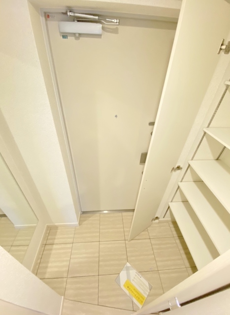 玄関　シューズＢＯＸ付き玄関