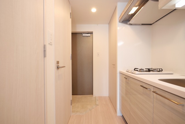 玄関　収納もある玄関です