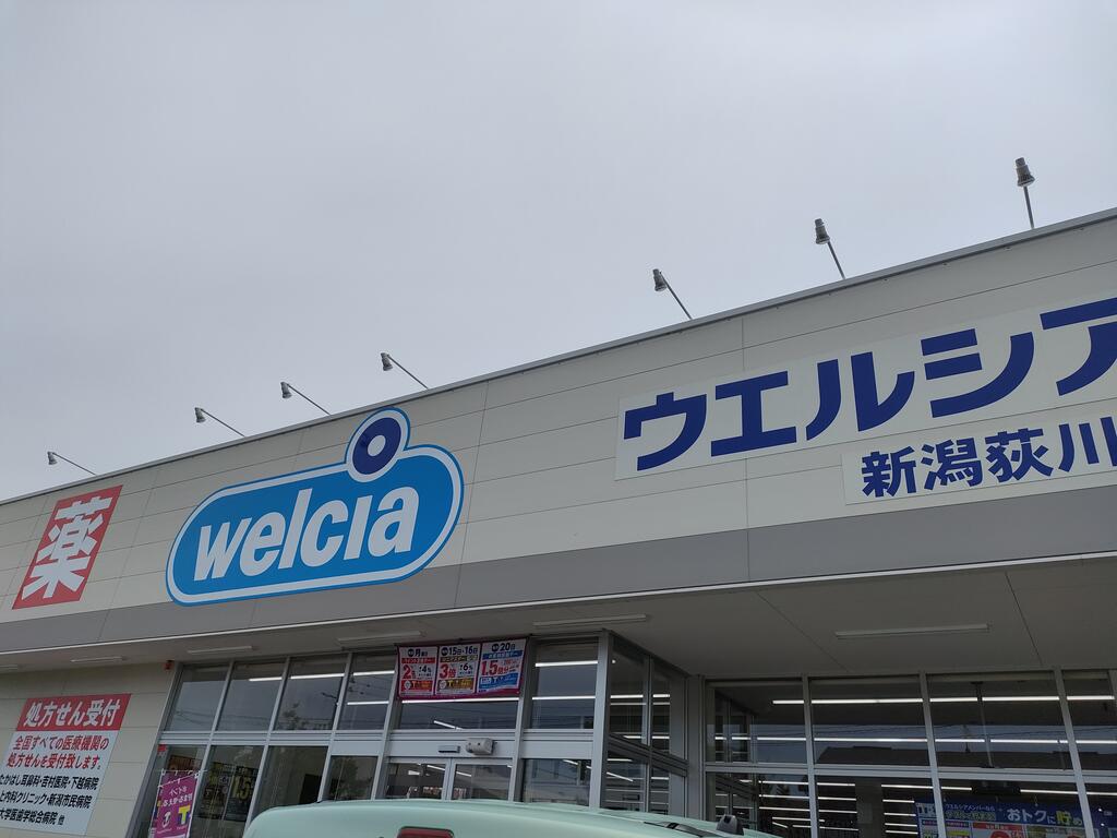 ドラックストア　ウエルシア新潟荻川店（ドラッグストア）まで685m