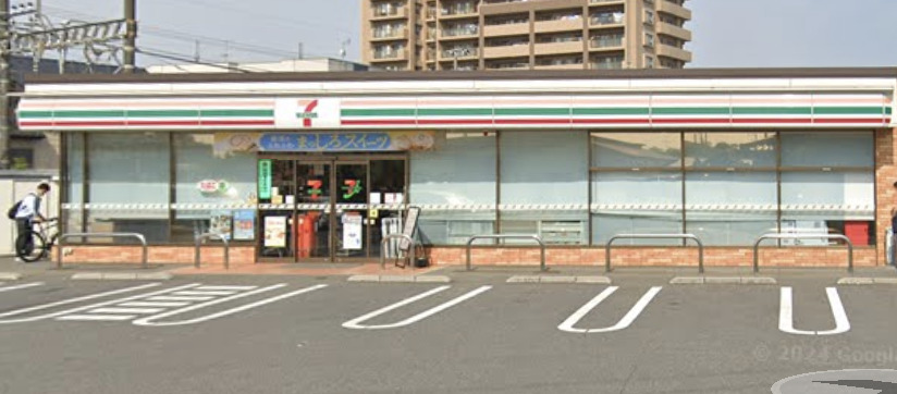 コンビニ　セブンイレブン 柏豊四季駅東店（コンビニ）まで624m
