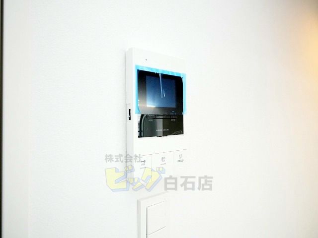 セキュリティ　モニター付きインターホン完備しています♪