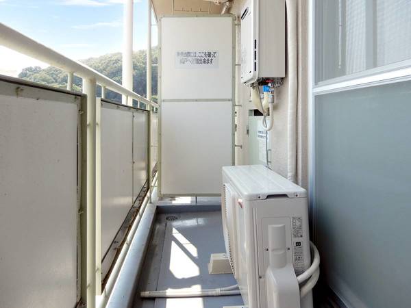 バルコニー　ビレッジハウスの同一物件・同一タイプの間取りの写真です