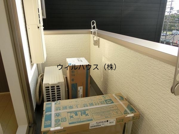 バルコニー　採光良好！