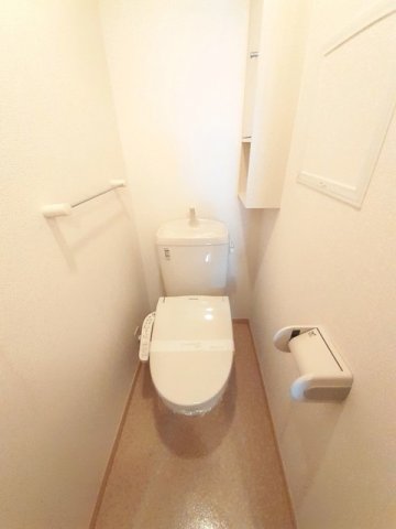 トイレ　ゆったりとした空間のトイレです