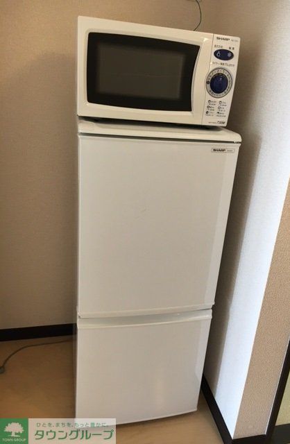 その他設備　電子レンジ＆冷蔵庫