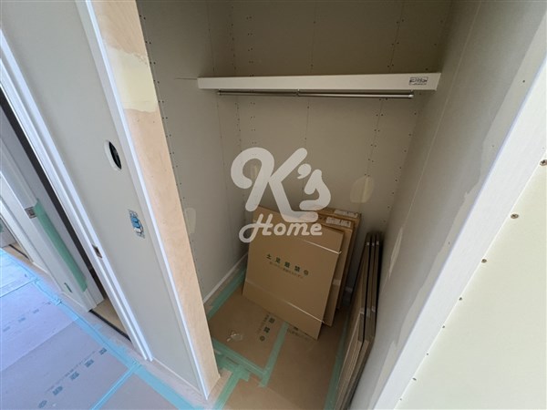 収納　建築中