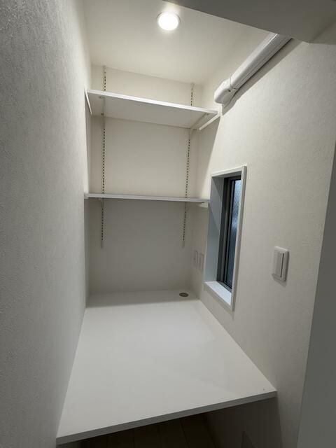 収納　十分な収納スペースがあります