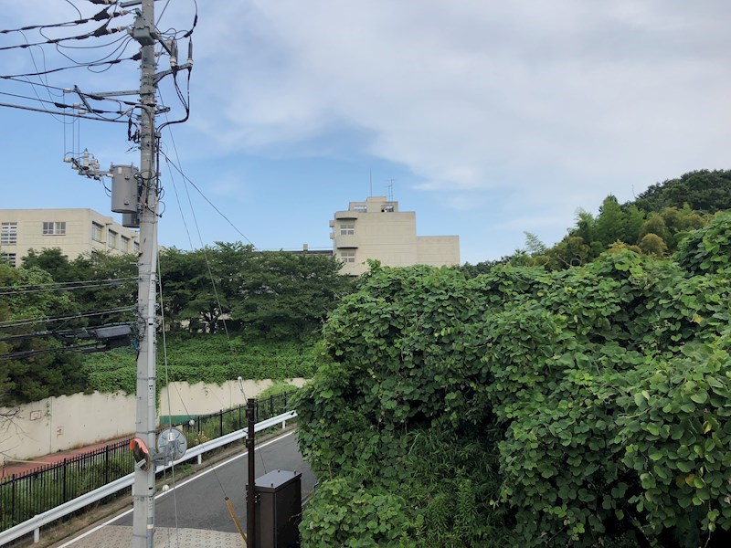 眺望　目の前も