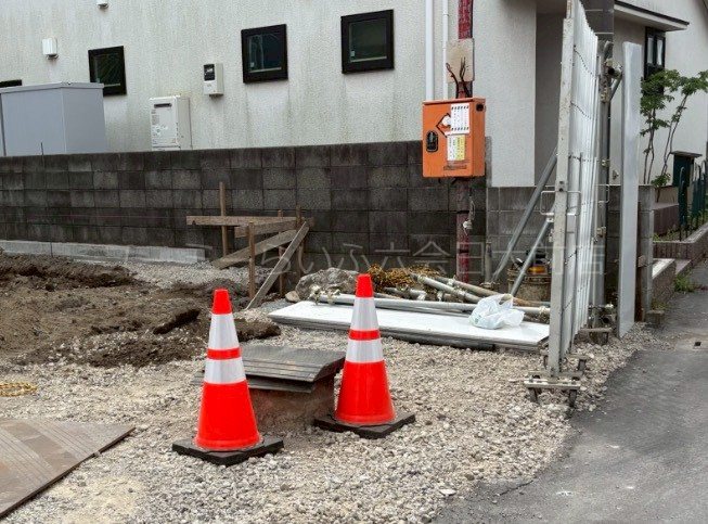 バス・シャワールーム　※建築中の写真になります。