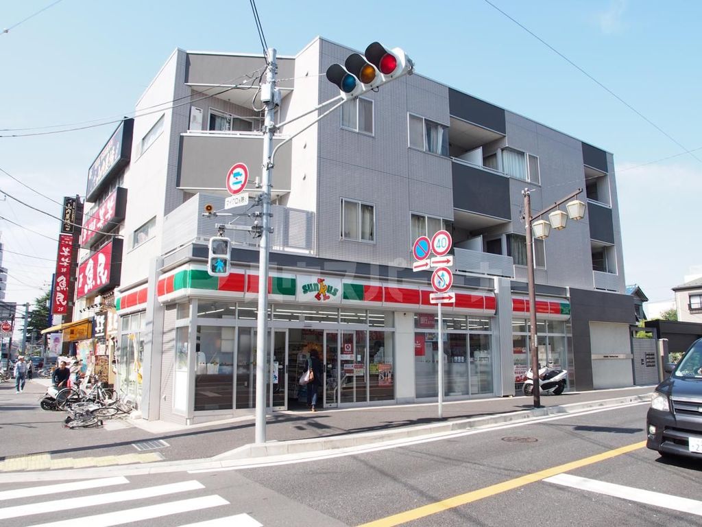 コンビニ　サンクス千葉京成西船店（コンビニ）まで504m