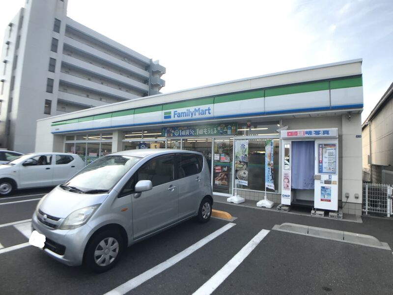 コンビニ　ファミリーマート　岡山新屋敷店（コンビニ）まで468m