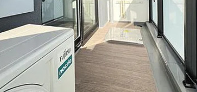 バルコニー　※別部屋の参考写真です。