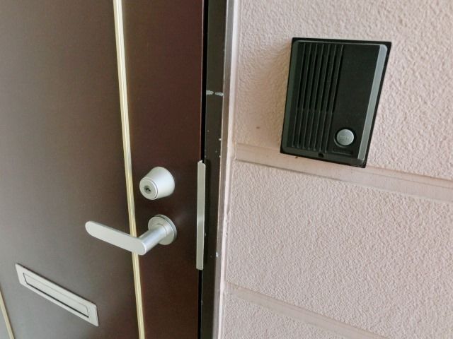 セキュリティ　来訪者が分かるので女性も安心ですね。