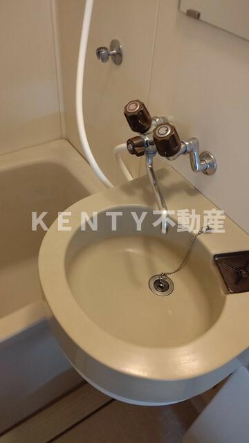 洗面設備　広い洗面スペース