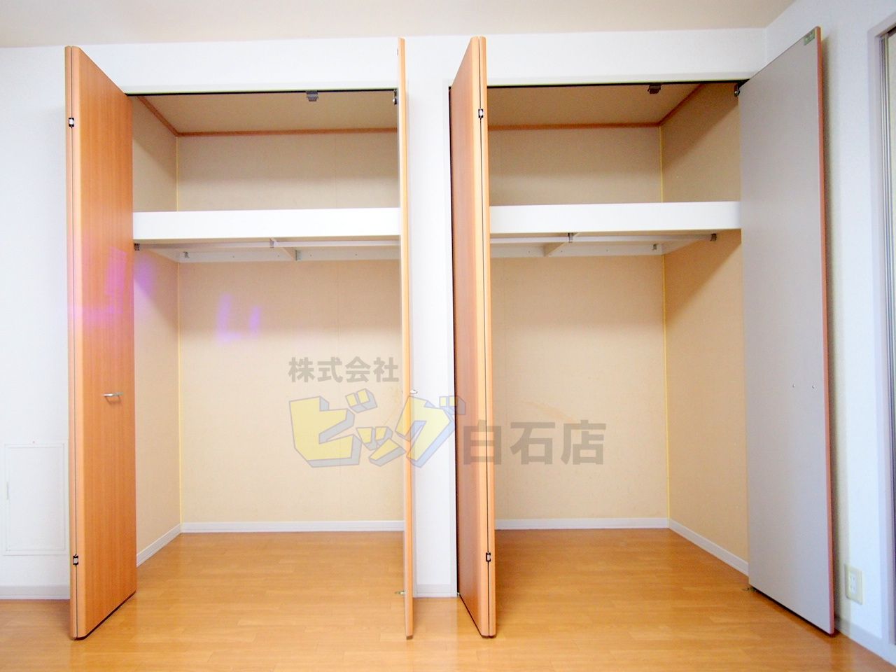 収納　各部屋にクローゼット完備しています♪