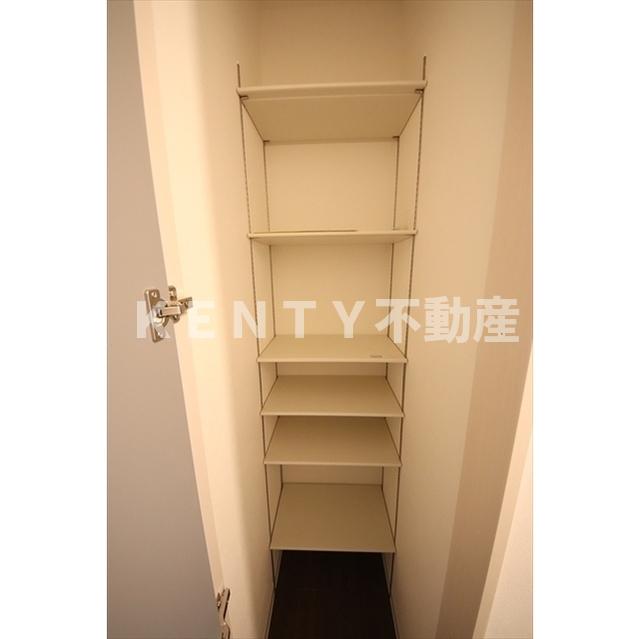 収納　収納のためのスペースです