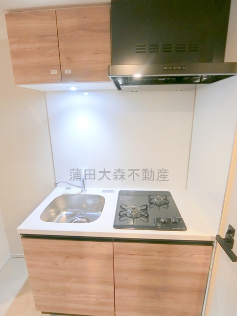 キッチン　2口ガスシステムキッチン