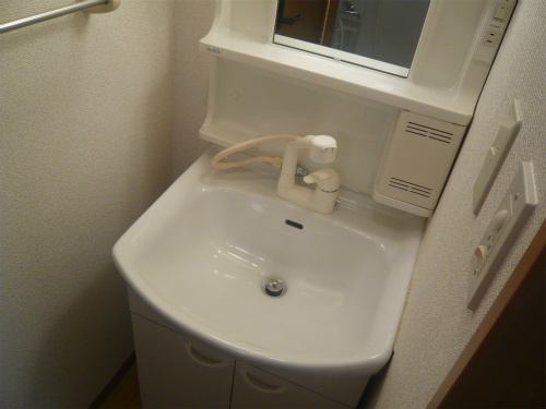 洗面設備　※室内写真は103号室参照。